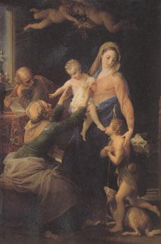 Pompeo Batoni Holy Family (san 05) Sweden oil painting art